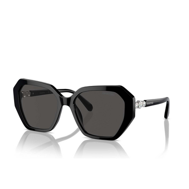 Swarovski SK6017 Sunglasses 100187 black - three-quarters view