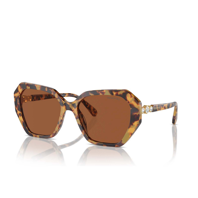 Lunettes de soleil Swarovski SK6017 100473 medium havana - 2/4