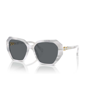 Swarovski SK6017 Sunglasses 104287 white - three-quarters view
