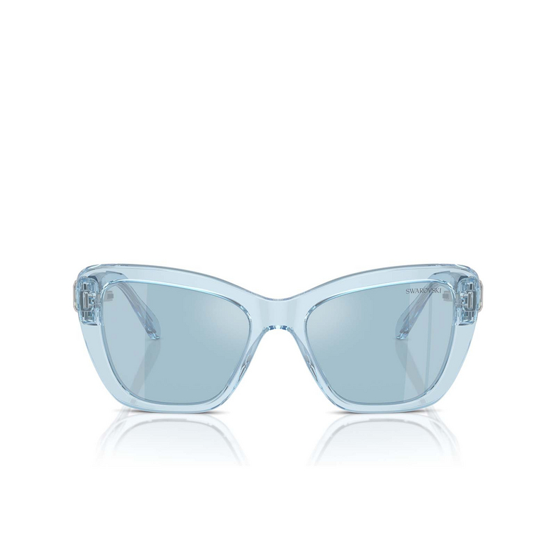 Swarovski SK6018 Sonnenbrillen 10491N transparent light blue - 1/4