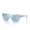 Gafas de sol Swarovski SK6018 10491N transparent light blue - Miniatura del producto 2/4