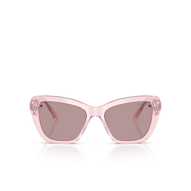 Occhiali da sole Swarovski SK6018 30017N transparent pink - frontale