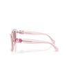 Swarovski SK6018 Sunglasses 30017N transparent pink - product thumbnail 3/4