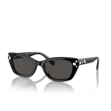 Swarovski SK6019 Sunglasses 100187 black - three-quarters view