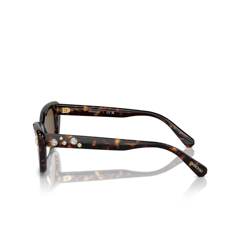 Swarovski SK6019 Sunglasses 100273 havana - 3/4