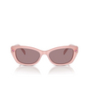 Lunettes de soleil Swarovski SK6019 10317N milky pink - Vignette du produit 1/4