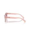 Lunettes de soleil Swarovski SK6019 10317N milky pink - Vignette du produit 3/4