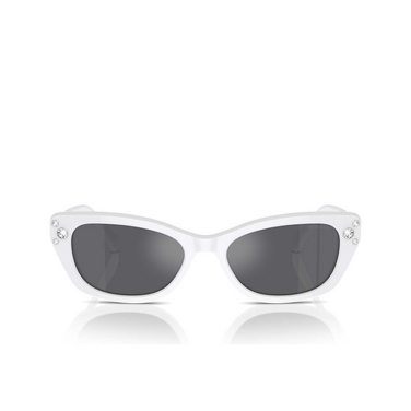 Swarovski SK6019 Sunglasses 10336G milky white - front view