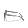 Lunettes de soleil Swarovski SK6020 104611 transparent dark grey - Vignette du produit 3/4