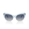 Lunettes de soleil Swarovski SK6020 10474L transparent blue - Vignette du produit 1/4