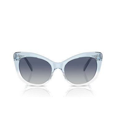 Gafas de sol Swarovski SK6020 10474L transparent blue - Vista delantera