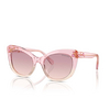 Swarovski SK6020 Sonnenbrillen 104868 transparent pink - Produkt-Miniaturansicht 2/4