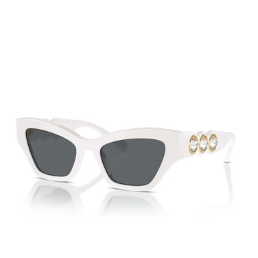 Swarovski SK6021 Sunglasses 105087 white - three-quarters view