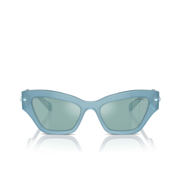 Lunettes de soleil Swarovski SK6021 20046J milky light blue