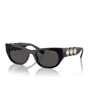 Swarovski SK6022 Sunglasses 100187 black - three-quarters view