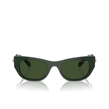 Swarovski SK6022 Sonnenbrillen 102671 dark green - Vorderansicht