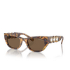 Lunettes de soleil Swarovski SK6022 104073 medium havana - Vignette du produit 2/4