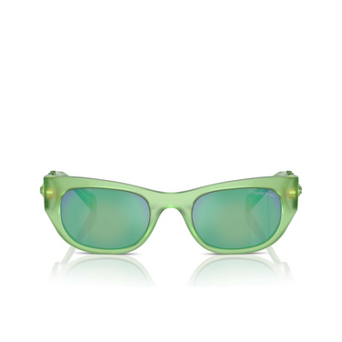 Swarovski SK6022 Sunglasses 105131 milky green - front view