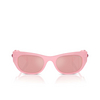 Lunettes de soleil Swarovski SK6022 2001E4 milky pink - Vignette du produit 1/4