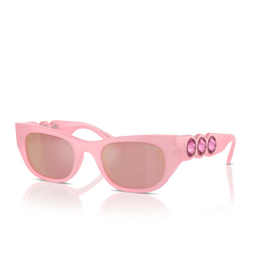Swarovski SK6022 Sunglasses 2001E4 milky pink - three-quarters view