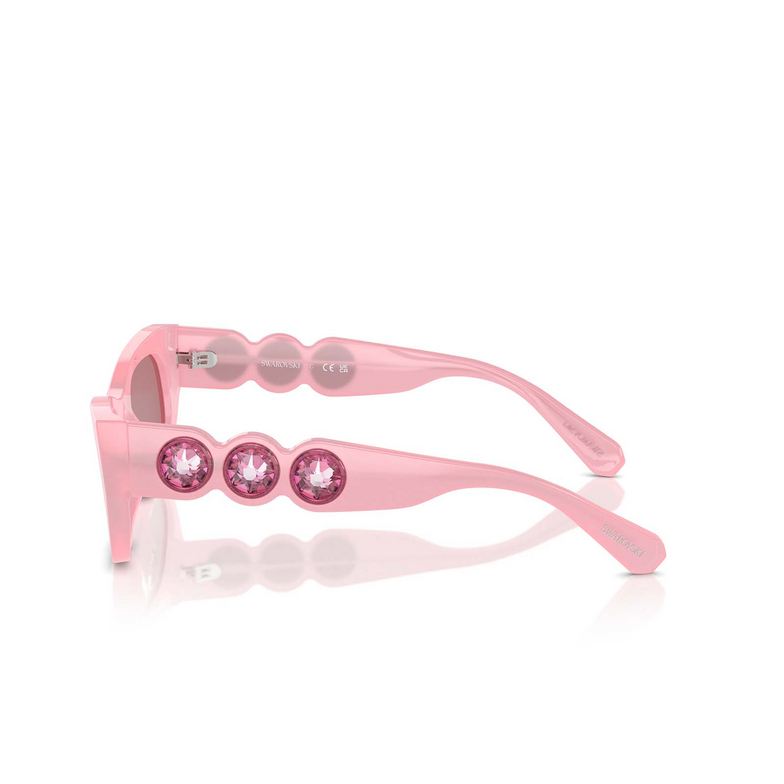 Gafas de sol Swarovski SK6022 2001E4 milky pink - 3/4