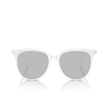 Gafas de sol Swarovski SK6023D 103387 opal white - Vista delantera