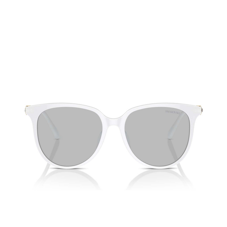 Gafas de sol Swarovski SK6023D 103387 opal white - 1/4