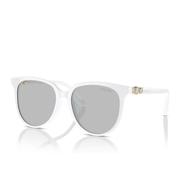 Swarovski SK6023D Sonnenbrillen 103387 opal white - Dreiviertelansicht