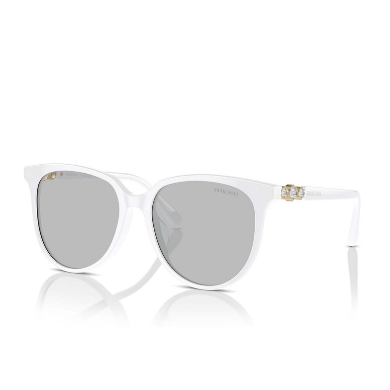 Lunettes de soleil Swarovski SK6023D 103387 opal white - 2/4