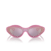 Lunettes de soleil Swarovski SK6024 10531N pink - Vignette du produit 1/4