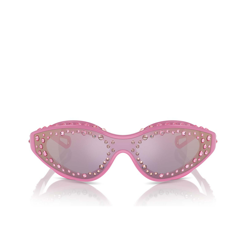 Lunettes de soleil Swarovski SK6024 10531N pink - 1/4