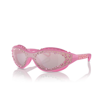 Swarovski SK6024 Sunglasses 10531N pink - three-quarters view