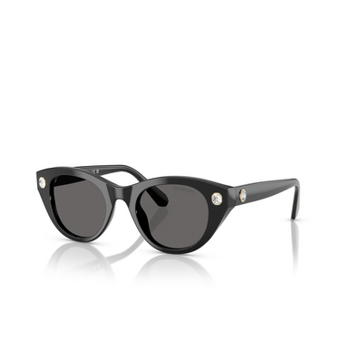 Swarovski SK6025 Sunglasses 100187 black - three-quarters view