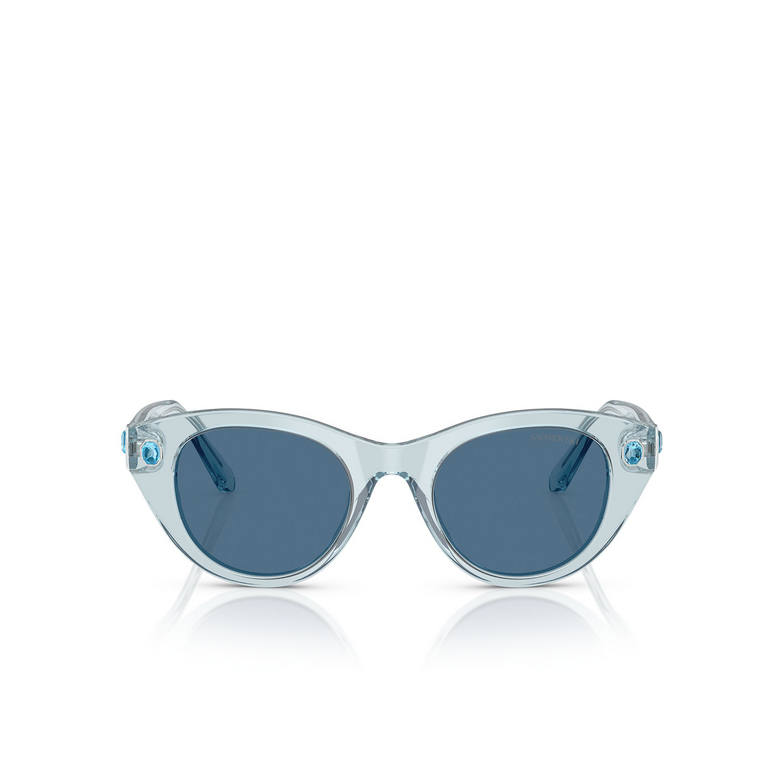 Swarovski SK6025 Sunglasses 106555 transparent light blue - 1/4