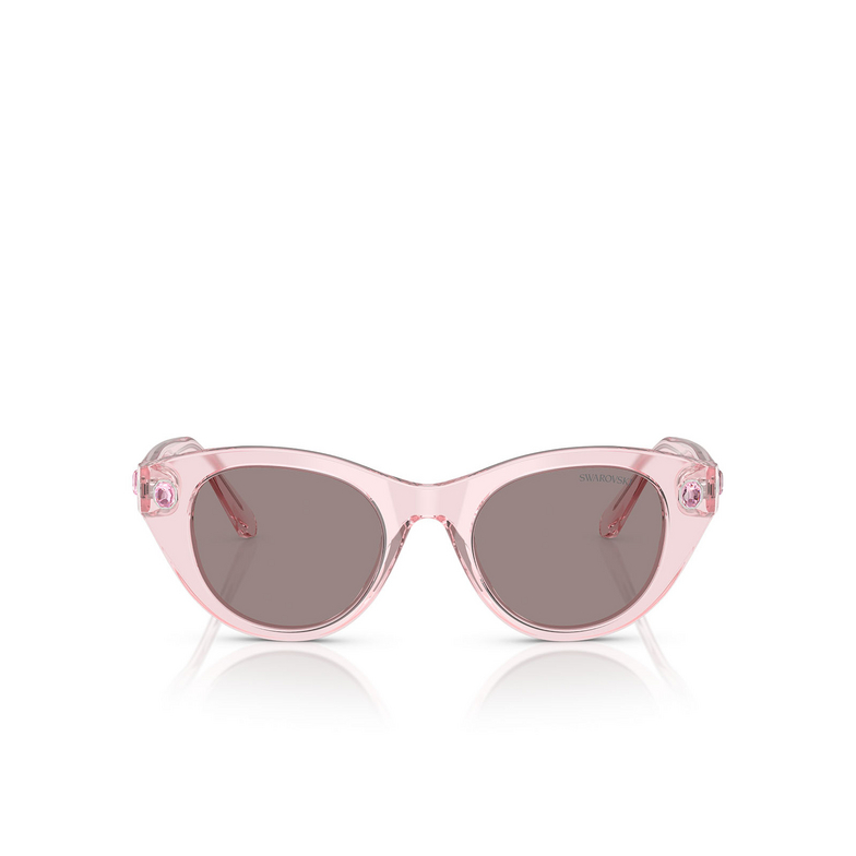 Swarovski SK6025 Sunglasses 30017N transparent pink - 1/4