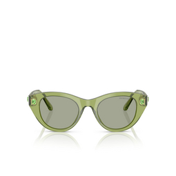 Swarovski SK6025 Sunglasses 3002/2 transparent green