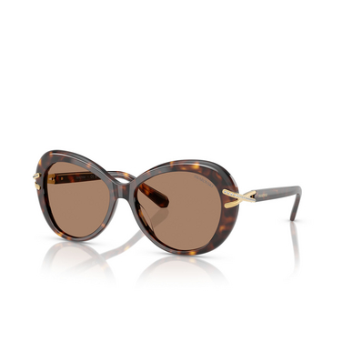 Swarovski SK6026 Sunglasses 100273 havana - three-quarters view