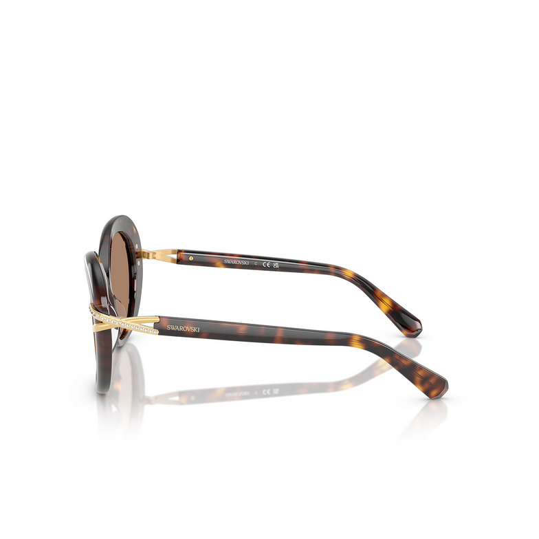 Lunettes de soleil Swarovski SK6026 100273 havana - 3/4