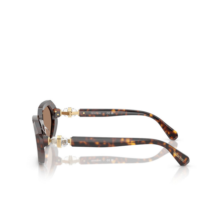 Swarovski SK6028 Sonnenbrillen 100273 dark havana - 3/4