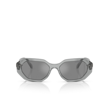 Occhiali da sole Swarovski SK6028 10626G transparent dark grey - frontale