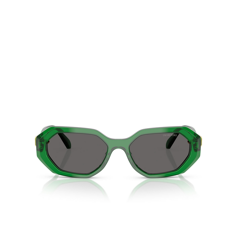 Swarovski SK6028 Sunglasses 106487 transparent green - 1/4