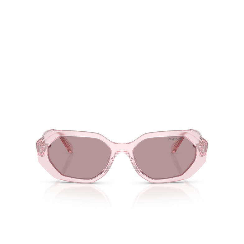 Swarovski SK6028 Sunglasses 30017N transparent pink - 1/4