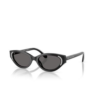 Swarovski SK6030 Sunglasses 100187 black - three-quarters view