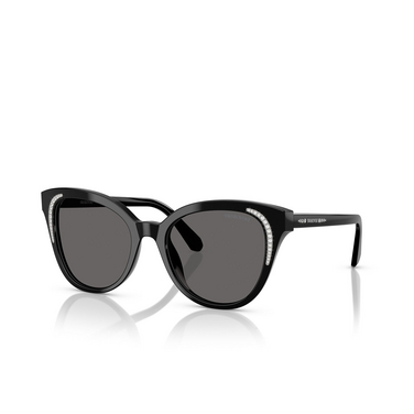 Gafas de sol Swarovski SK6031 100187 black - Vista tres cuartos