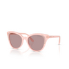 Lunettes de soleil Swarovski SK6031 10317N milky pink - Vignette du produit 2/4