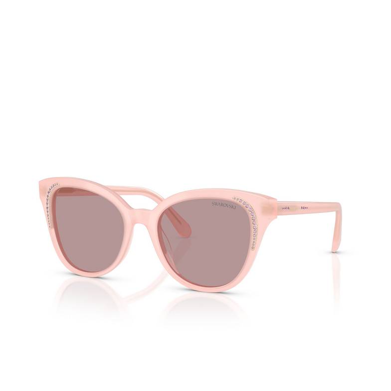 Lunettes de soleil Swarovski SK6031 10317N milky pink - 2/4