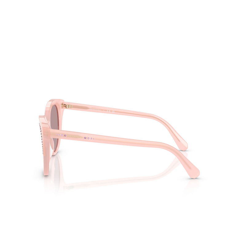 Lunettes de soleil Swarovski SK6031 10317N milky pink - 3/4