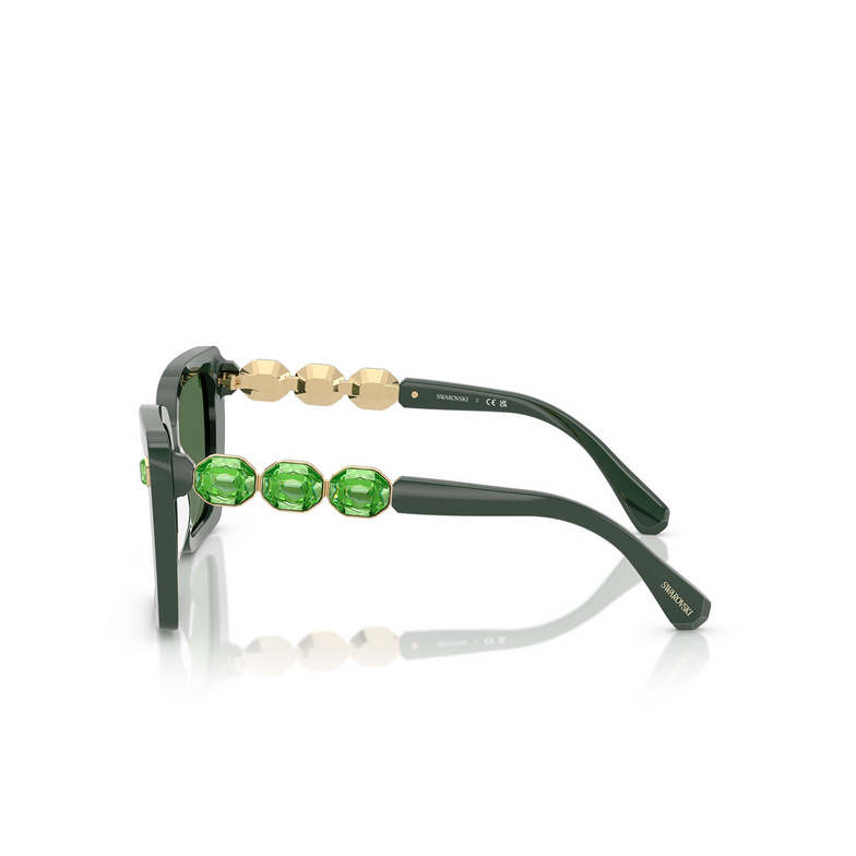 Lunettes de soleil Swarovski SK6032 102671 green - 3/4