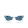 Lunettes de soleil Swarovski SK6033 102455 milky blue - Vignette du produit 1/4