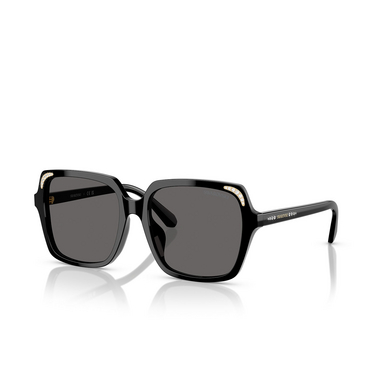 Swarovski SK6034D Sunglasses 100187 black - three-quarters view